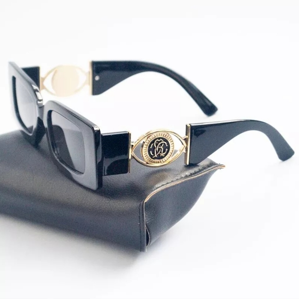 LUXURY DESIGNER RECTANGULAR SUNGLASSES